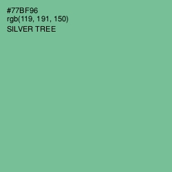 #77BF96 - Silver Tree Color Image
