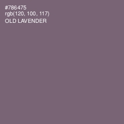 #786475 - Old Lavender Color Image
