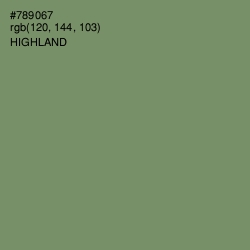 #789067 - Highland Color Image