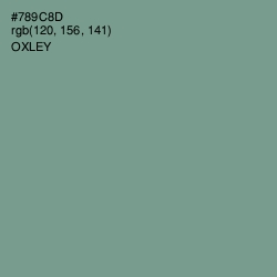 #789C8D - Oxley Color Image