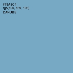 #78A9C4 - Danube Color Image