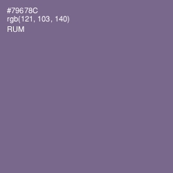 #79678C - Rum Color Image