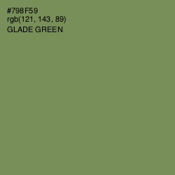 #798F59 - Glade Green Color Image