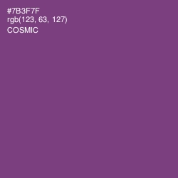#7B3F7F - Cosmic Color Image