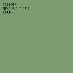 #7B9D6F - Laurel Color Image