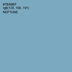 #7BA9BF - Neptune Color Image
