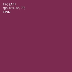 #7C2A4F - Finn Color Image