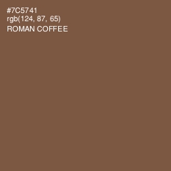 #7C5741 - Roman Coffee Color Image