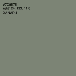 #7C8575 - Xanadu Color Image