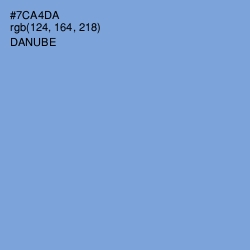 #7CA4DA - Danube Color Image