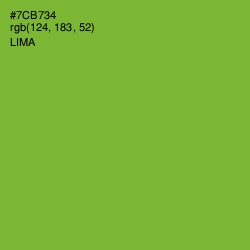 #7CB734 - Lima Color Image