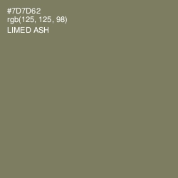 #7D7D62 - Limed Ash Color Image