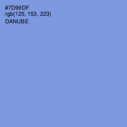 #7D99DF - Danube Color Image