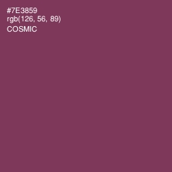 #7E3859 - Cosmic Color Image