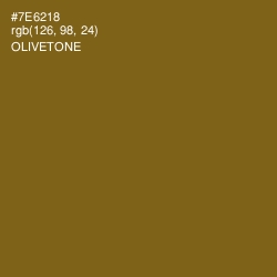 #7E6218 - Olivetone Color Image
