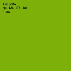 #7EB00A - Lima Color Image