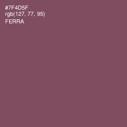 #7F4D5F - Ferra Color Image