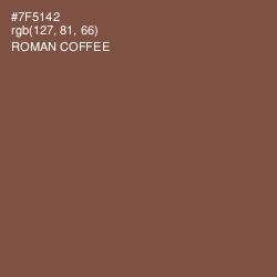 #7F5142 - Roman Coffee Color Image