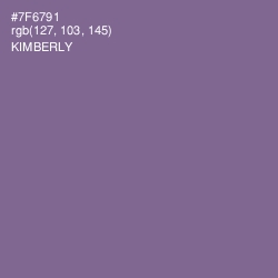 #7F6791 - Kimberly Color Image