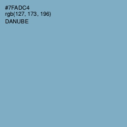#7FADC4 - Danube Color Image