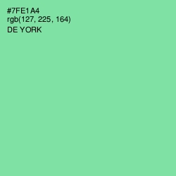 #7FE1A4 - De York Color Image