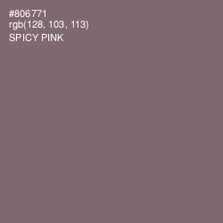 #806771 - Spicy Pink Color Image