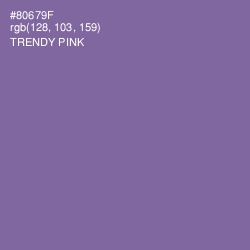 #80679F - Trendy Pink Color Image