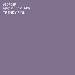 #80708F - Trendy Pink Color Image