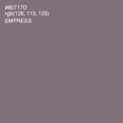 #80717D - Empress Color Image