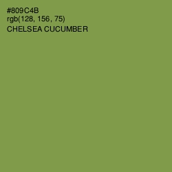 #809C4B - Chelsea Cucumber Color Image