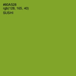 #80A528 - Sushi Color Image