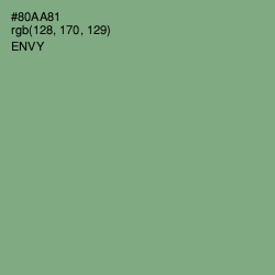 #80AA81 - Envy Color Image