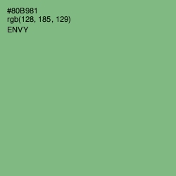 #80B981 - Envy Color Image