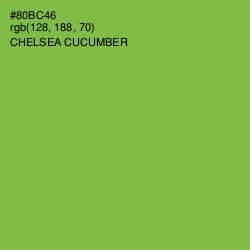 #80BC46 - Chelsea Cucumber Color Image
