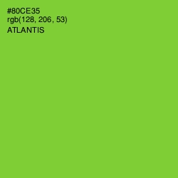 #80CE35 - Atlantis Color Image