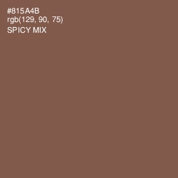 #815A4B - Spicy Mix Color Image