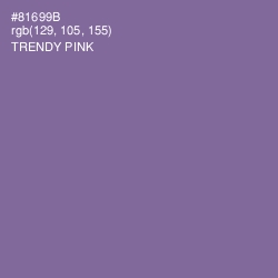 #81699B - Trendy Pink Color Image