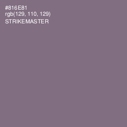 #816E81 - Strikemaster Color Image