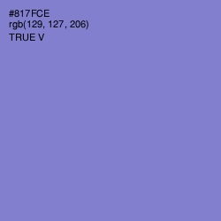 #817FCE - True V Color Image