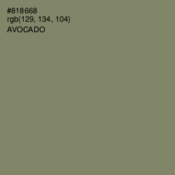 #818668 - Avocado Color Image