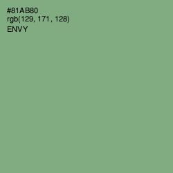 #81AB80 - Envy Color Image