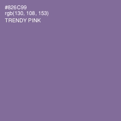 #826C99 - Trendy Pink Color Image