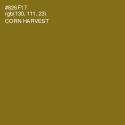 #826F17 - Corn Harvest Color Image