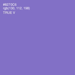 #8270C6 - True V Color Image
