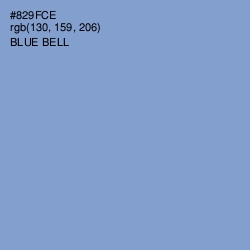 #829FCE - Blue Bell Color Image