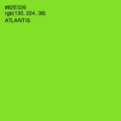 #82E026 - Atlantis Color Image