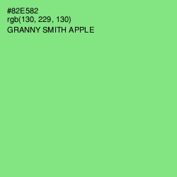 #82E582 - Granny Smith Apple Color Image