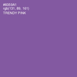 #8359A1 - Trendy Pink Color Image