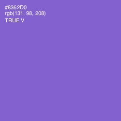 #8362D0 - True V Color Image