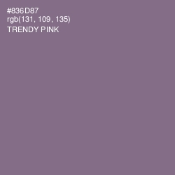 #836D87 - Trendy Pink Color Image